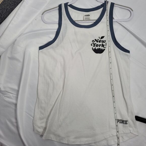 VS PINK I made it New York big apple tank top tee S - Picture 6 of 7